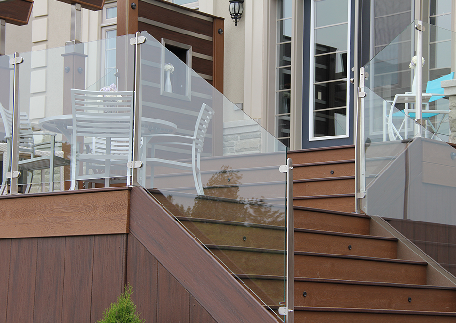 Invisirail 38.5″ x 62.342″ Glass Railing Panel (10mm) -D ...